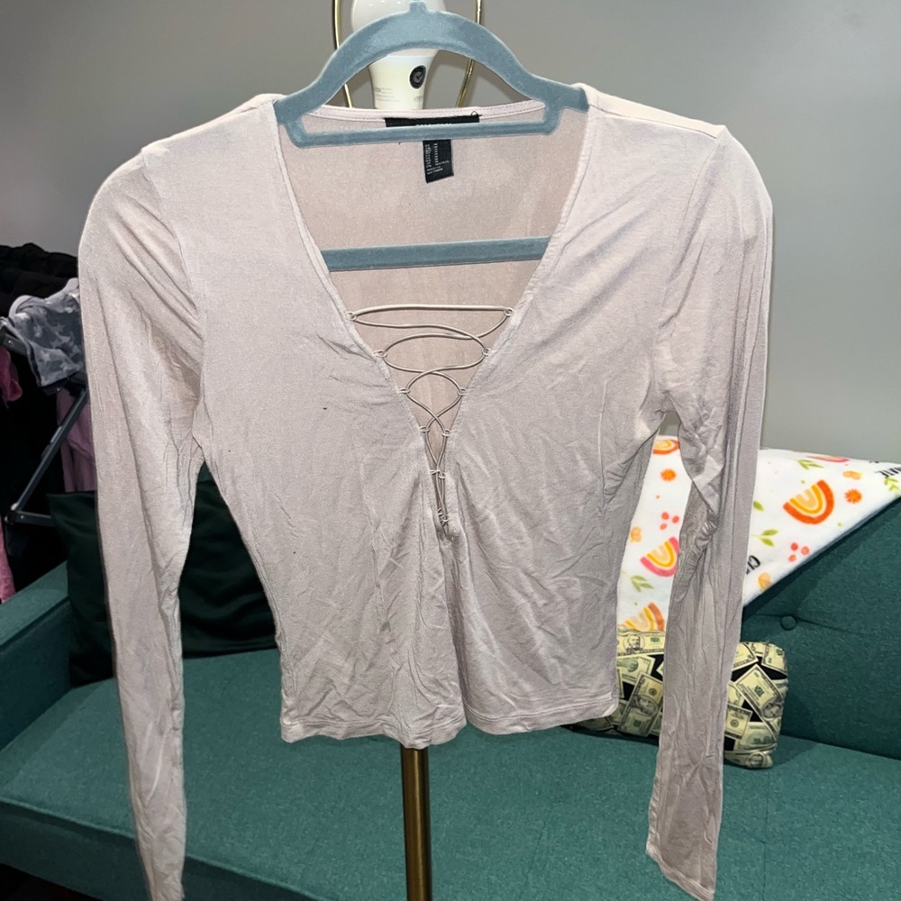 Pink lace tshirt top